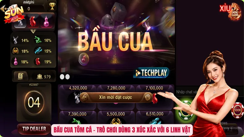 Bầu Cua Tôm Cá - Cách Chơi & Bí Kíp Chinh Phục Jackpot 1 Bầu cua tôm cá – Trò chơi dùng 3 xúc xắc với 6 linh vật