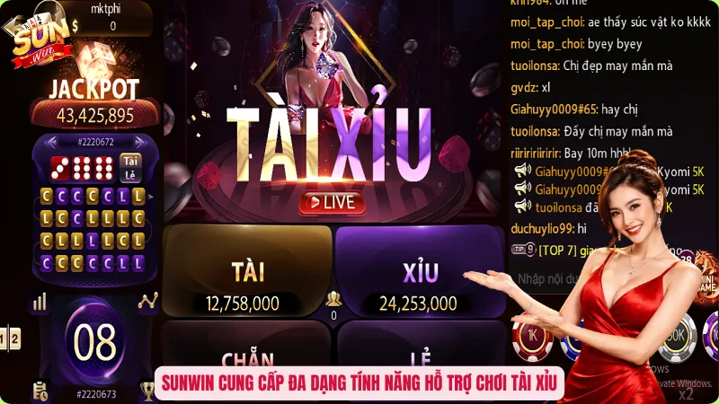 Cách Chơi Tài Xỉu Sunwin - Bí Mật Đằng Sau Những Cú Nổ Hũ 2 Sunwin cung cấp đa dạng tính năng hỗ trợ chơi tài xỉu