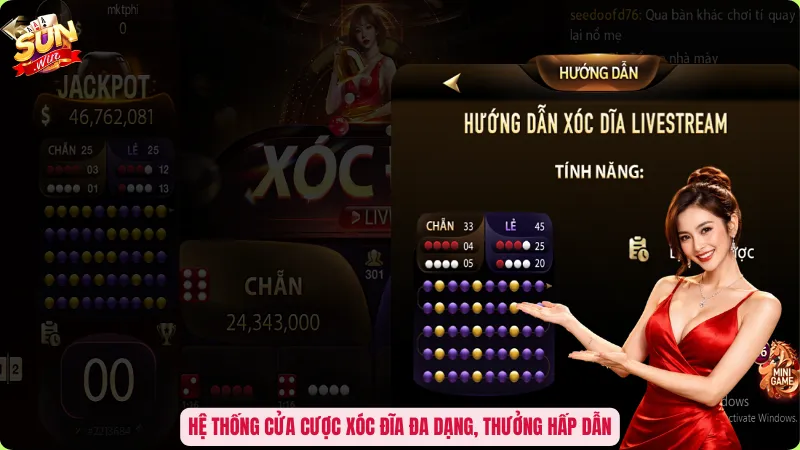 Cách Chơi Xóc Đĩa Từ Cơ Bản Đến Chiến Thuật Hay Nhất 2 Hệ thống cửa cược xóc đĩa đa dạng, thưởng hấp dẫn
