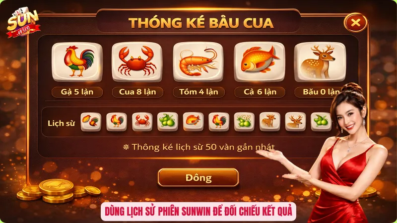 Cách Nhớ 6 Mặt Bầu Cua – Bí Quyết Phán Đoán Linh Vật Bất Bại 4 Dùng lịch sử phiên Sunwin để đối chiếu kết quả