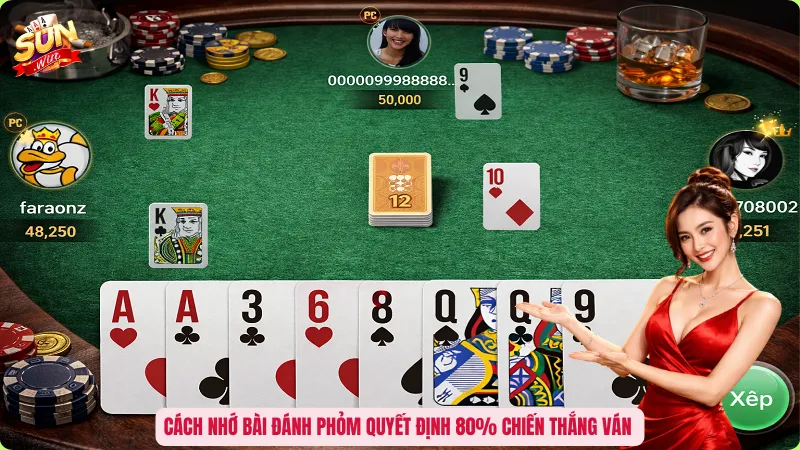 Cách Nhớ Bài Đánh Phỏm - Chìa Khóa Trở Thành Cao Thủ 1 Cách nhớ bài đánh Phỏm quyết định 80% chiến thắng ván