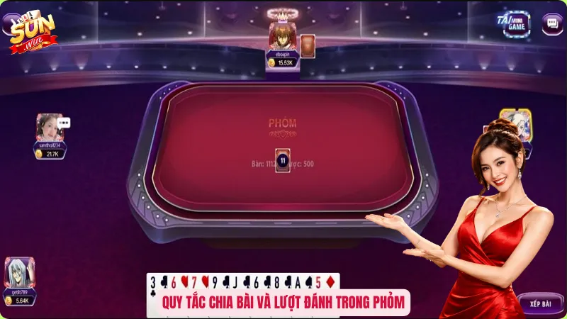 Chơi Phỏm Online - Nghệ Thuật Đấu Trí Đỉnh Cao Trên Sunwin 2 Quy tắc chia bài và lượt đánh trong Phỏm