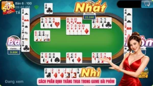 Cách phân định thắng thua trong game bài Phỏm