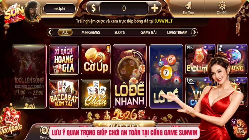 Đăng Ký Sunwin - Khai Mở Tài Khoản, Nhận Đặc Quyền Hấp Dẫn 5 Lưu ý quan trọng giúp chơi an toàn tại cổng game Sunwin
