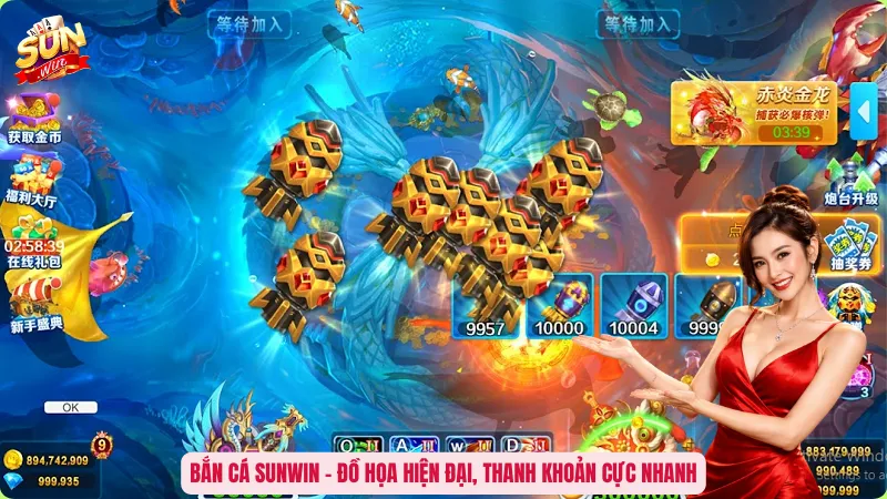 Game Bắn Cá Về Điện Thoại: Bí Kíp Tải Và Chinh Phục Đại Dương 5 Bắn cá Sunwin – Đồ họa hiện đại, thanh khoản cực nhanh