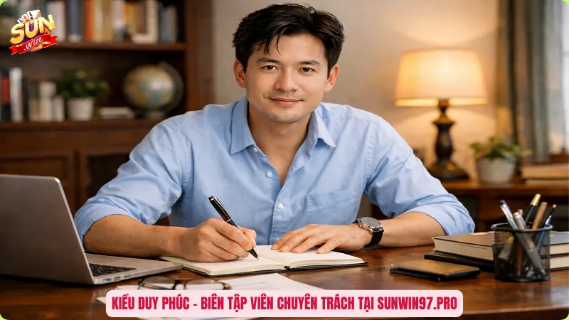 Kiều Duy Phúc - Biên tập viên chuyên trách tại SunWin 97 Kiều Duy Phúc - Biên tập viên chuyên trách tại SunWin 97