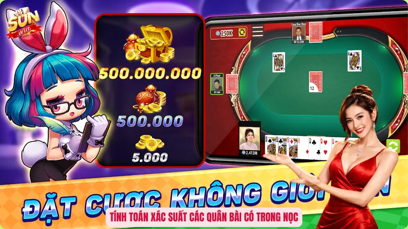 Kỹ Năng Tính Toán Trong Phỏm - Biến Mọi Quân Bài Thành Lợi Thế 2 Tính toán xác suất các quân bài có trong Nọc