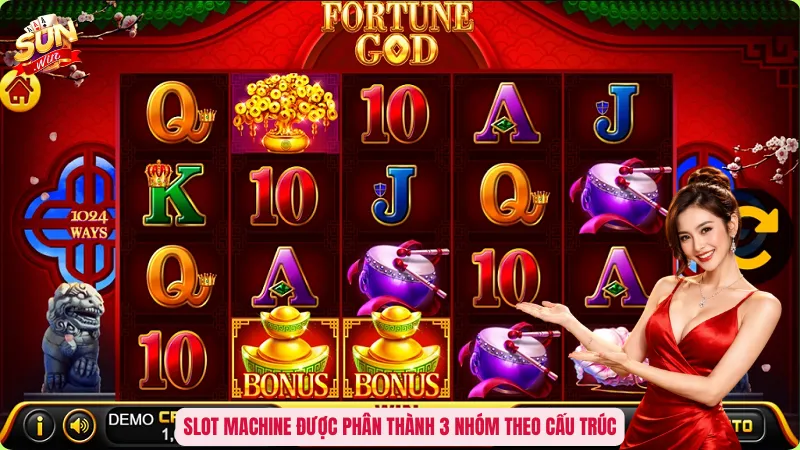 Slot Machine Là Gì? Khám Phá Cơ Chế Hoạt Động Của Máy Slot 3 Slot machine được phân thành 3 nhóm theo cấu trúc