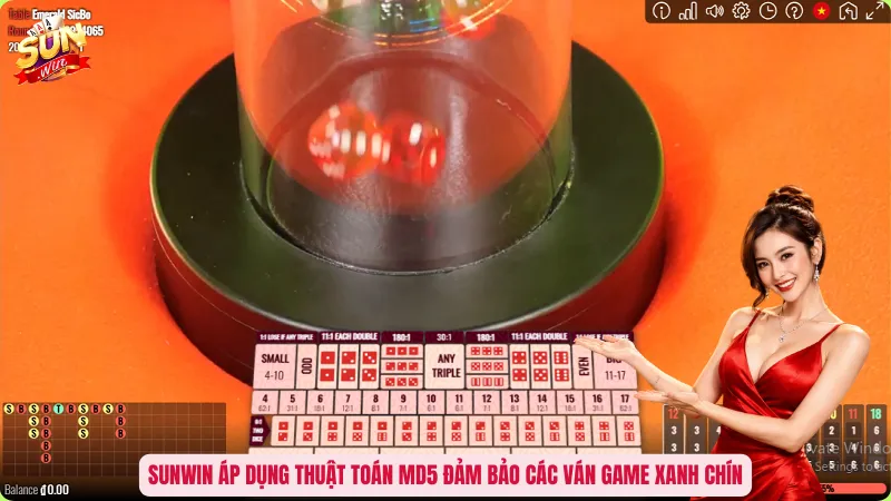 Tại Sao Chơi Tài Xỉu Online Toàn Thua? Bí Kíp Cắt Chuỗi Đen Hiệu Quả 4 Sunwin áp dụng thuật toán MD5 đảm bảo các ván game xanh chín