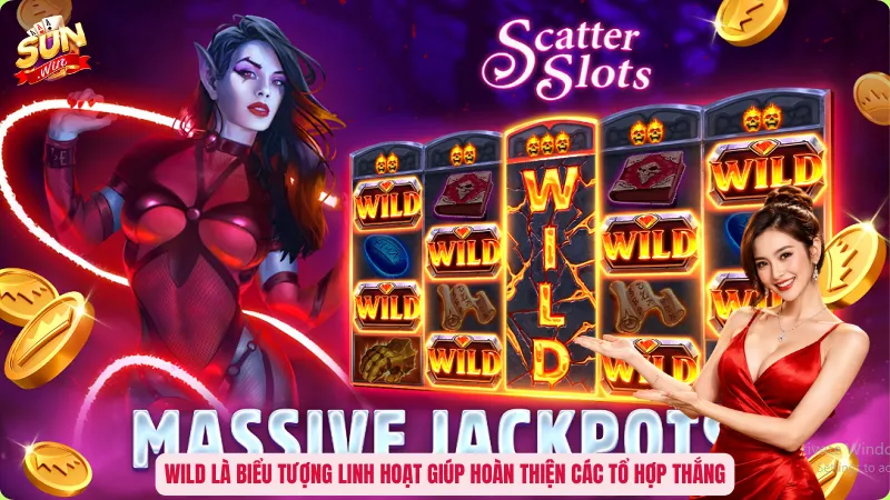 Wild Trong Slot Game Là Gì? Biểu Tượng Vạn Năng Xoay Chuyển Cuộc Chơi 1 Wild là biểu tượng linh hoạt giúp hoàn thiện các tổ hợp thắng